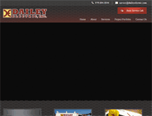 Tablet Screenshot of daileyelectric.com